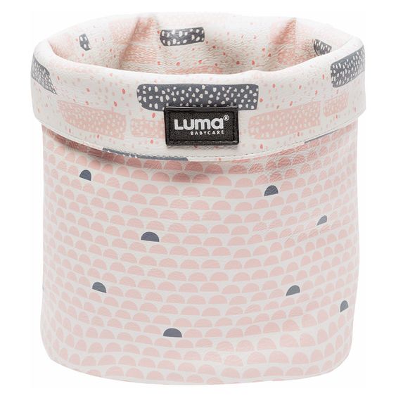 LUMA babycare Aufbewahrungskorb Klein - Peach Moon