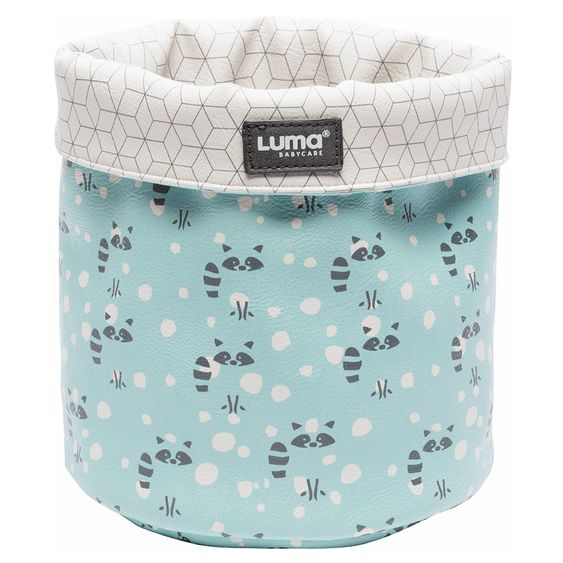 LUMA babycare Aufbewahrungskorb Klein - Racoon Mint