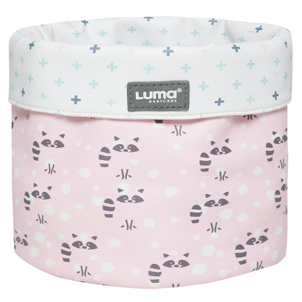 LUMA babycare Aufbewahrungskorb Klein - Racoon Pink