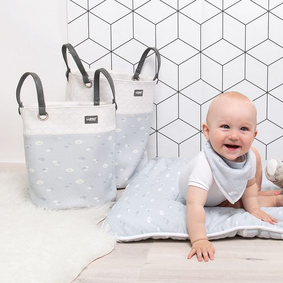 LUMA babycare Aufbewahrungskorb Medium - Lovely Sky