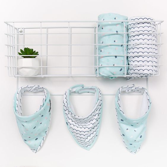 LUMA babycare Bandana Lätzchen 2er Pack - Ice Cream