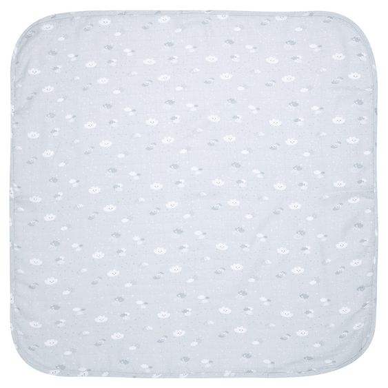 LUMA babycare Mullwindel 3er Pack Musselin 70 x 70 cm - Lovely Sky