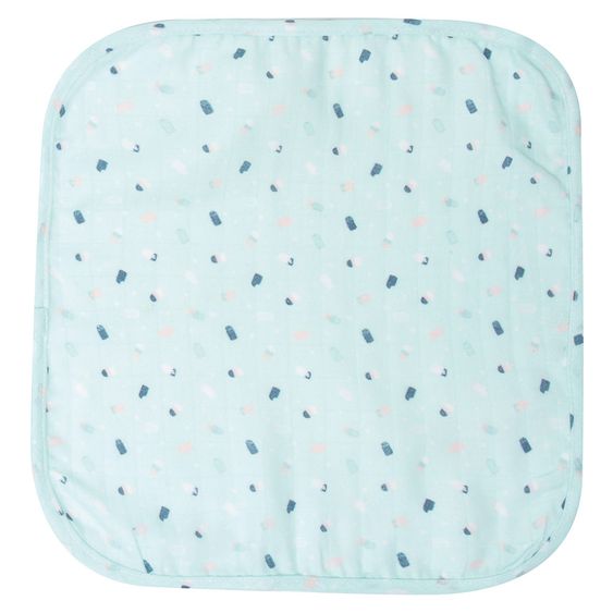 LUMA babycare Pflegetuch 3er Pack Musselin 32 x 32 cm - Ice Cream