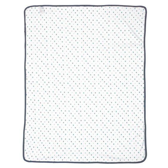 LUMA babycare Reversible blanket 75 x 100 cm - Misty Mint