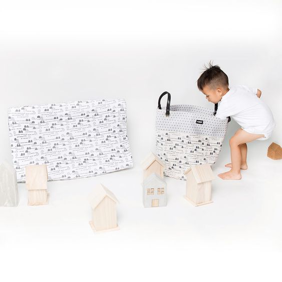 LUMA babycare Wickelmulde - Little Houses