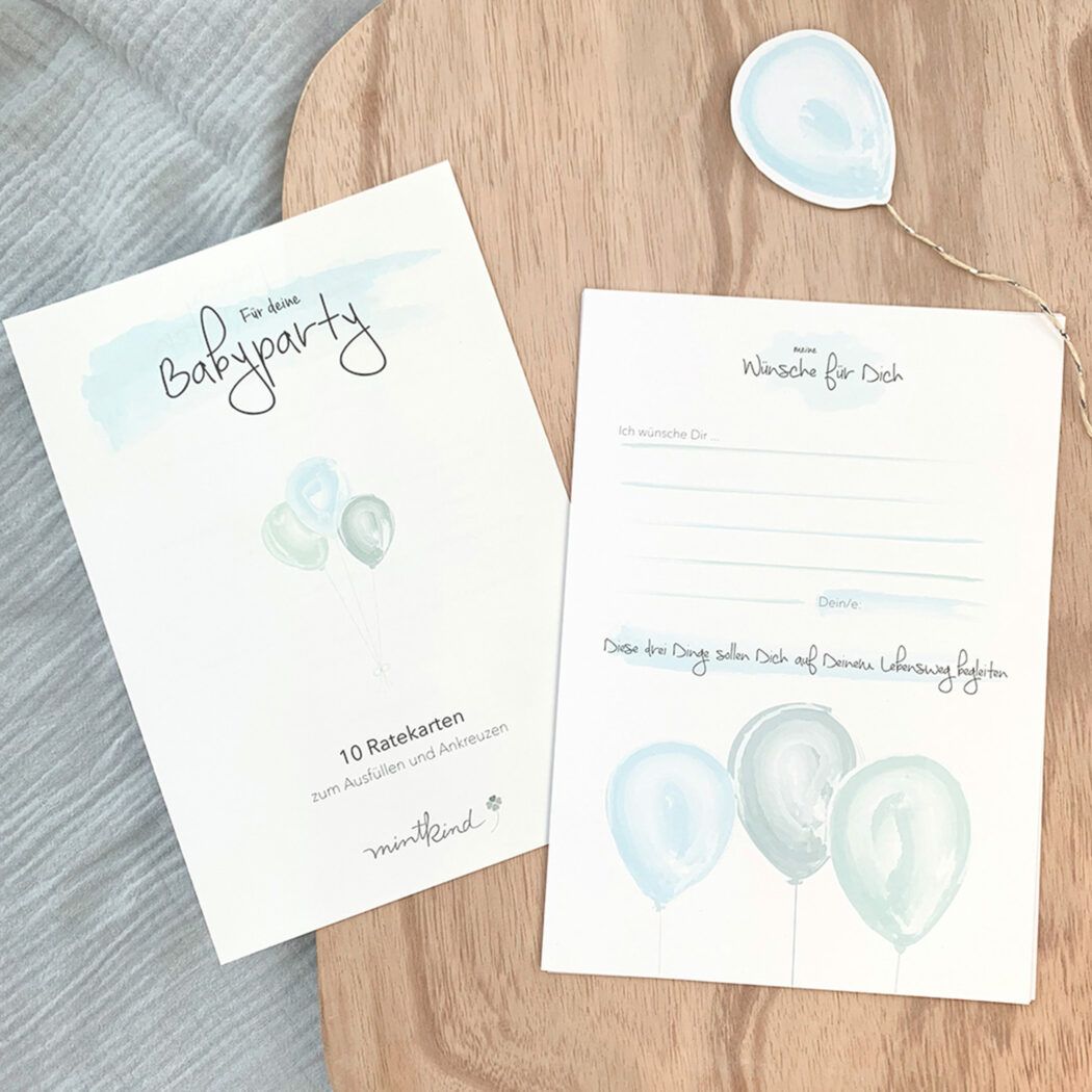 Babyparty Idee Ratespiel