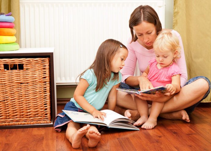 Kinder Bücher vorlesen