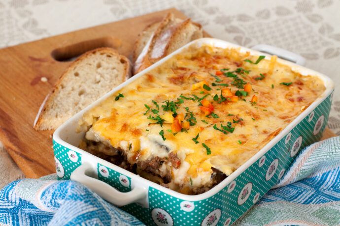 Auberginen Parmesan Auflauf