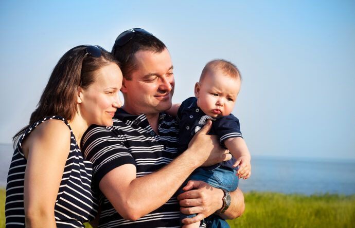 Urlaub mit baby