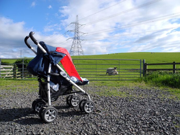 KP Family Sonnensegel am Buggy
