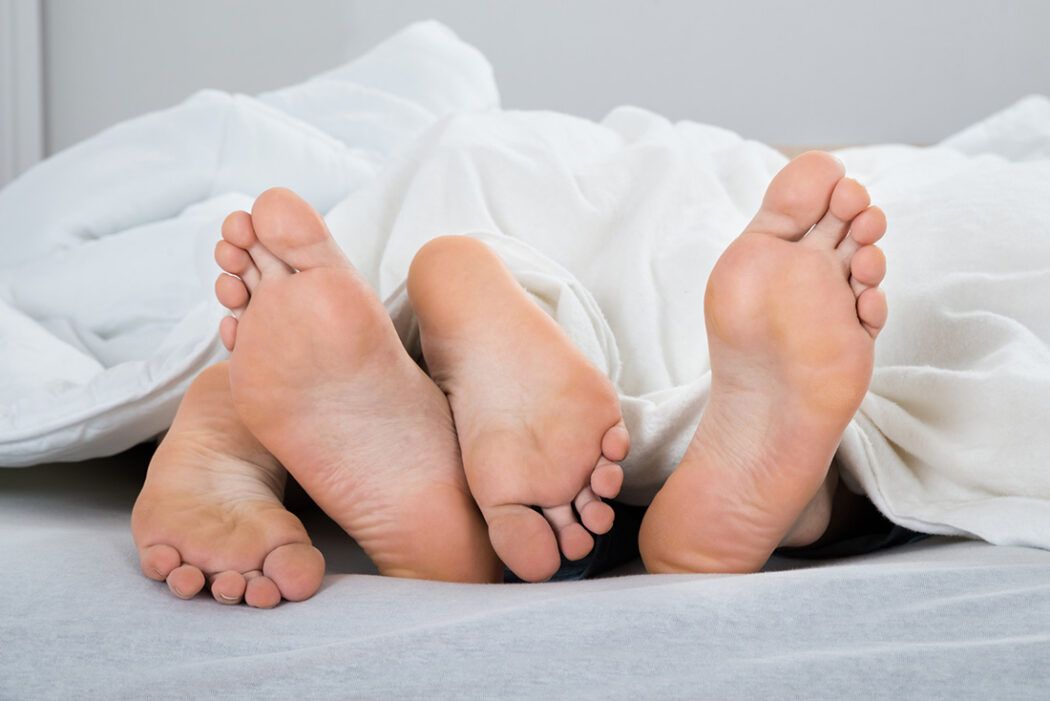 Paar beim Sex