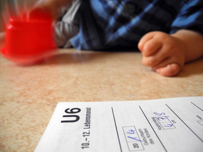 Kinderarztbesuch für die U6