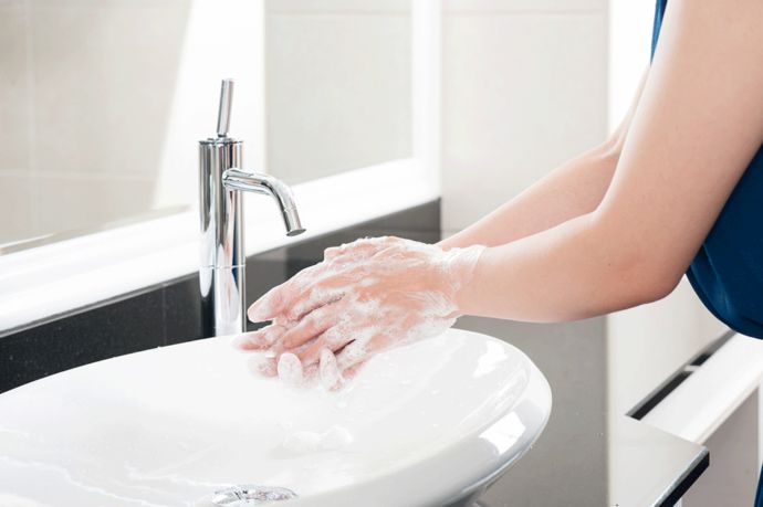 Hygienemaßnahmen mit Baby