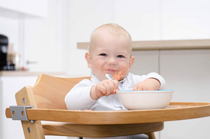 Welchen Hochstuhl für ein 4 Monate altes Baby