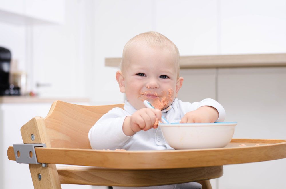 Welchen Hochstuhl für ein 4 Monate altes Baby