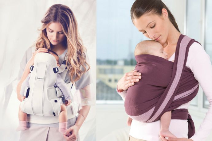 Unterschied Babytrage und Tragetuch