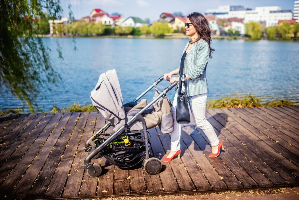 Wickeltasche für den Kinderwagen