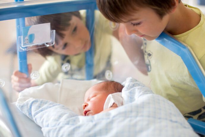 Besuch im Krankenhaus