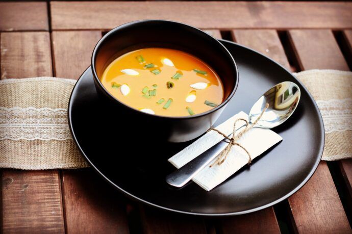 Genüsslich in den Herbst - Kürbissuppe