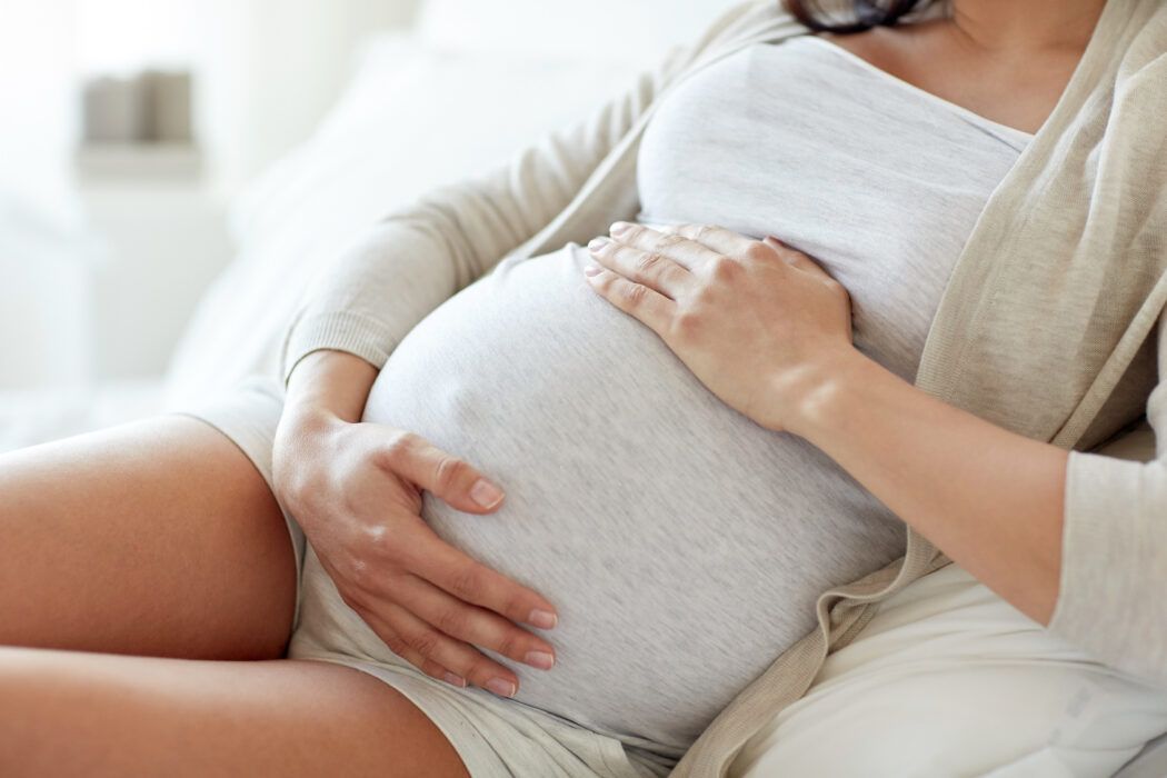 Baby liegt in Steißlage