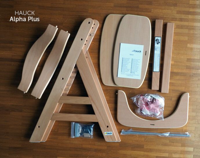 Hauck Alpha Plus Lieferumfang