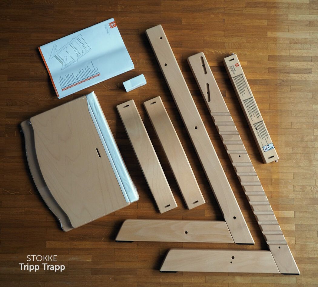 Stokke Tripp Trapp Lieferumfang Inhalt Packung