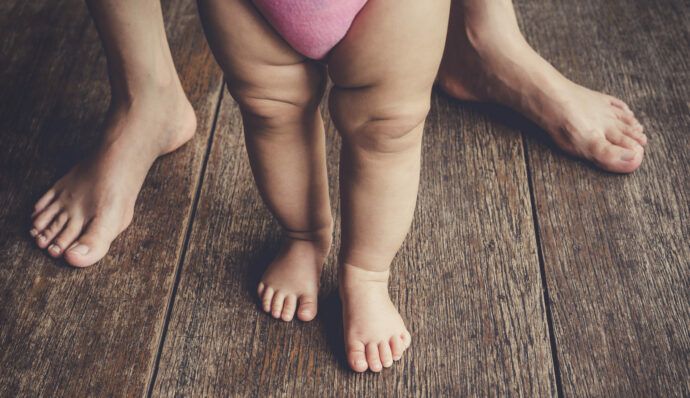 Baby 1 x 1: Laufen lernen