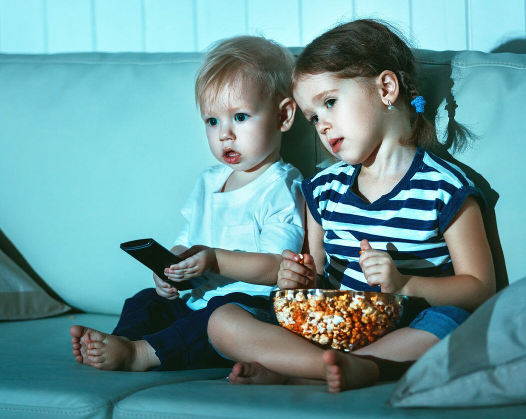 Kleinkind Fernseher, fernsehen, Baby TV