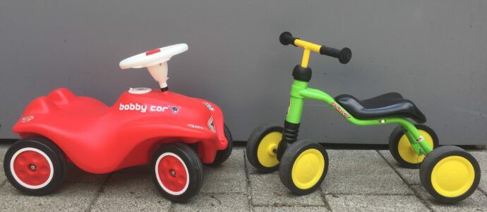 bobby car oder puky was ist besser? geschenk 1. geburtstag