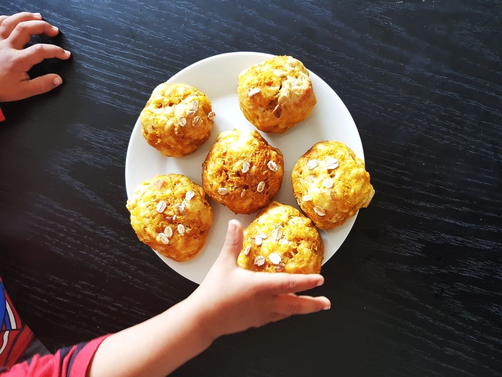 rezept baby kinder brötchen apfel karotte gesund mama blogger 1