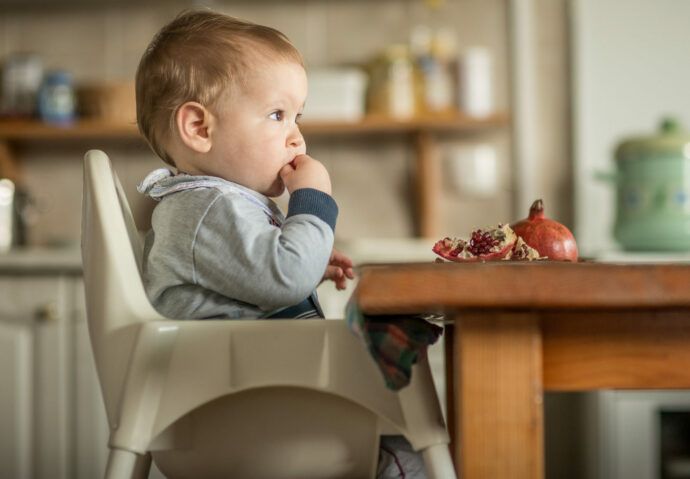 ab wann hochstuhl zeitpunkt alter baby