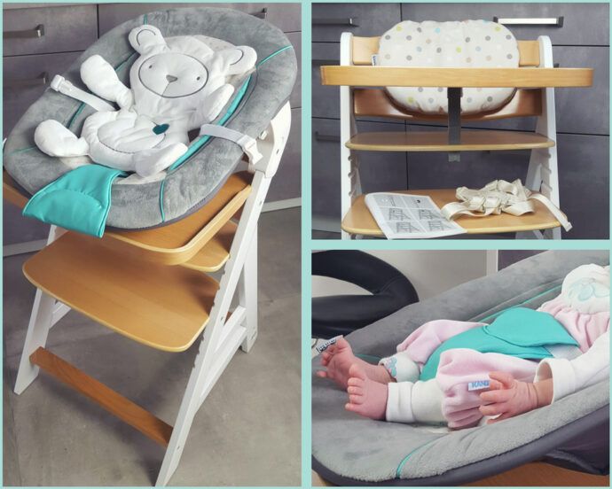 hauck beta plus hochstuhl newborn set test erfahrungen neugeborenenaufsatz
