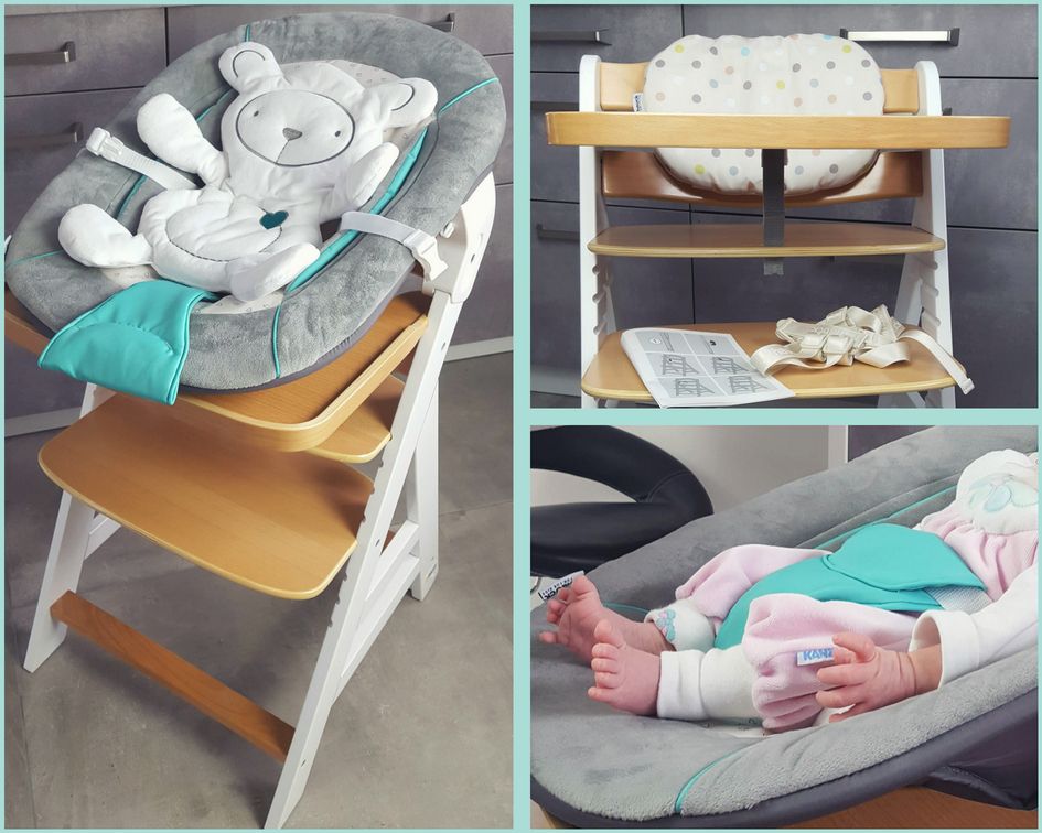 hauck beta plus hochstuhl newborn set test erfahrungen neugeborenenaufsatz