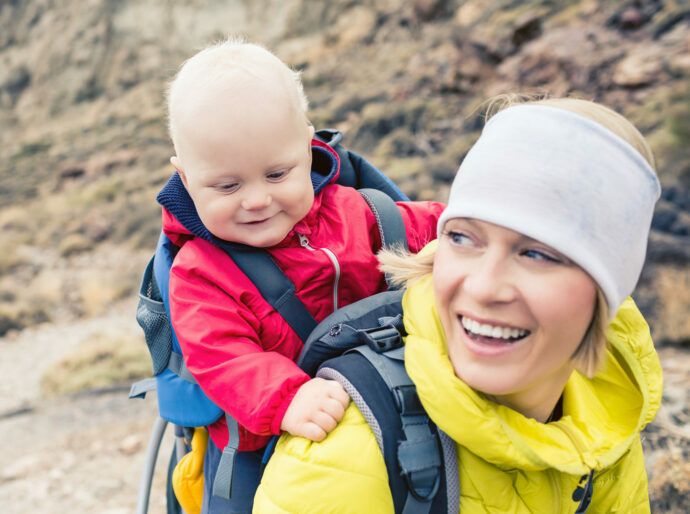wandern mit kleinkind tipps infos wanderung mit kindern