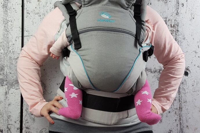 Manduca XT babytrage test erfahrungsbericht bauchtrage