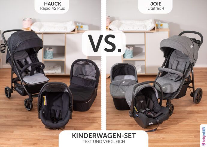 hauck rapid 4 oder 4s buggy vergleich test kinderwagen 3 in 1