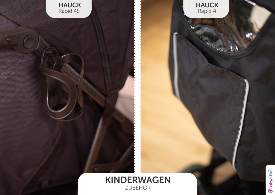 hauck rapid 4 oder 4 s vergleich buggy test, kombikinderwagen set test