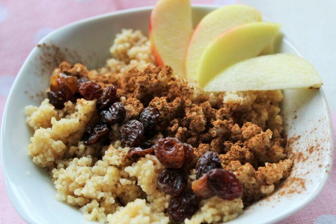 süßer bulgur, baby zimt, blw rezept, baby mag keinen brei