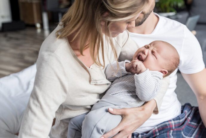 Baby ohne Schnuller beruhigen, Baby beruhigen
