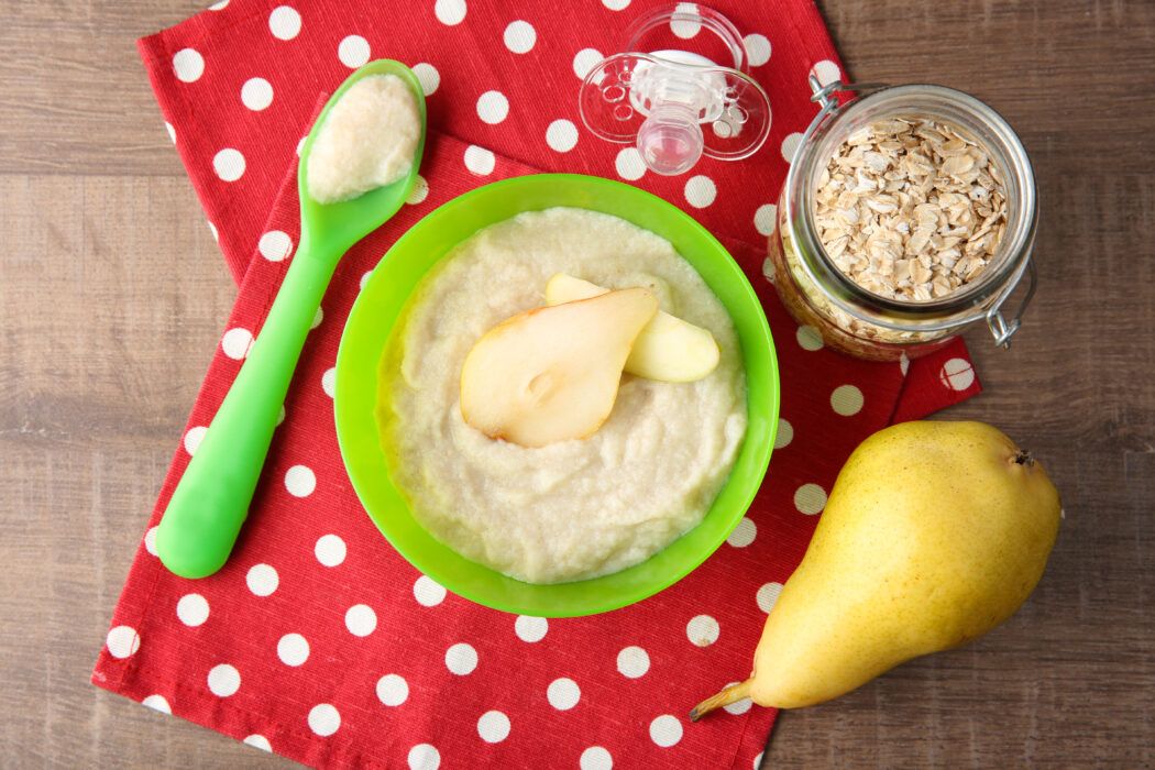 babybrei getreide obst brei rezept