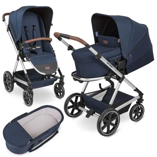 ABC Design Timbo 4 Kinderwagen für große Eltern, Kinderwagen für große Babys mit großer Wanne
