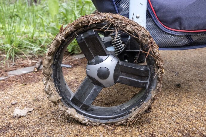 Kinderwagen reinigen