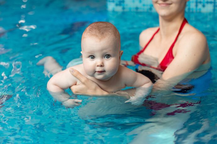 baby schwimmen sport