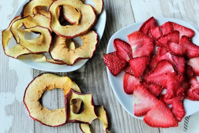 Obst Gemuese Chips Rezept selbstgemacht