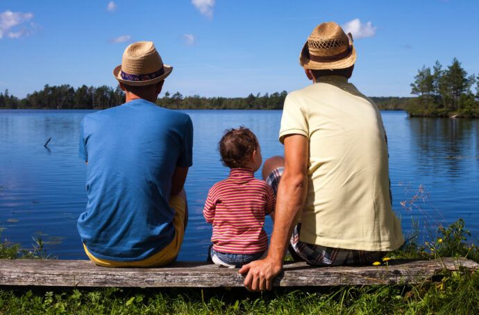 papa und papi regenbogen familie pflegekind schwul