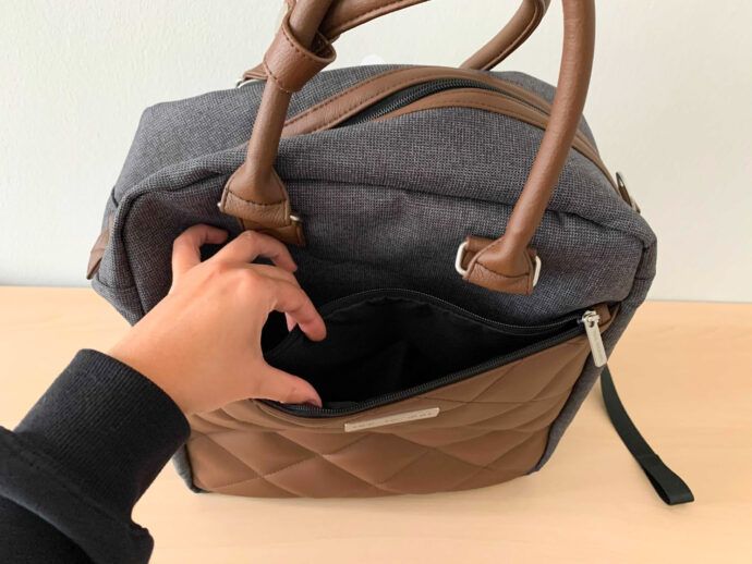 ABC Design 2in1 Wickeltasche Wickelrucksack "Explore" Außentasche vorne