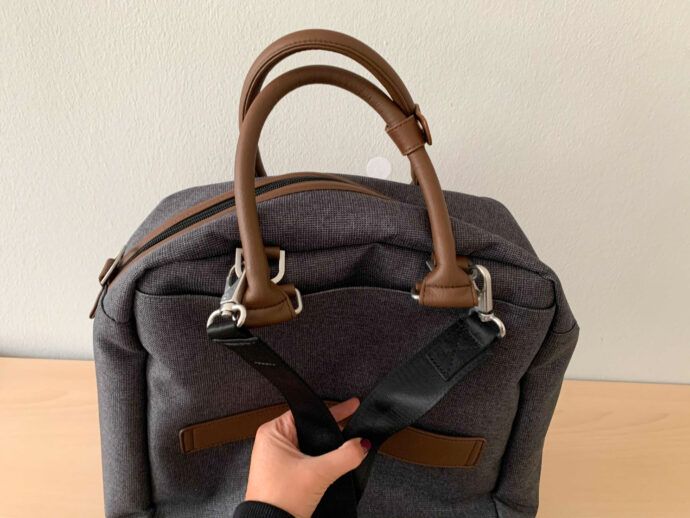 ABC Design 2in1 Wickeltasche Wickelrucksack "Explore" Rückenschnallen