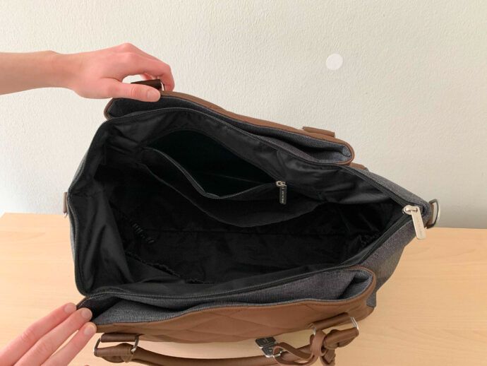 ABC Design Wickeltasche "Royal" Innenansicht