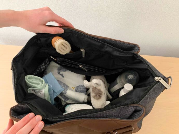 ABC Design Wickeltasche "Royal" gepackt