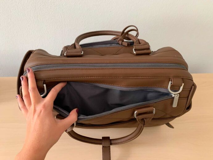 ABC Design Wickeltasche "Style" Außentasche hinten